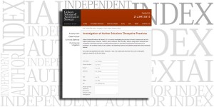 From gslawny.com: Investigation of Author Solutions’ Deceptive Practices